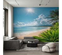 Générique Papier Peint Plage Tropicale 300x210 cm (L x H)
