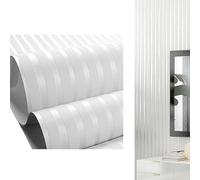 Générique Papier Peint Rayé - Film Mural Décoratif | Revêtement Étanche Pour Meuble Et Bureau | Pour Chambre Salon Appartement Hôtel