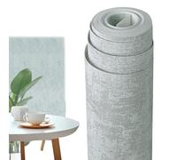Générique Papier peint texturé en ciment - Pappier peinnt texturé en béton imperméable en tissu non tissé | Pappier peintt élégant en ciment 920x53cm, papier peint polyvalent pour chambre à coucher