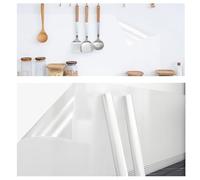Générique Papier peint transparent, protecteur mural transparent épais, papier peint imperméable for crédence de cuisine, revêtement mural, revêtement de placard, étagère et tiroir(2x16.4ft/60x500cm)
