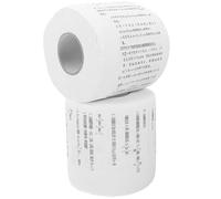 Générique Papier Toilette Motifs Formules Mathématiques, 2 Rouleaux Faciles à Transporter, Expérience Confortable pour Usage Quotidien et Voyage