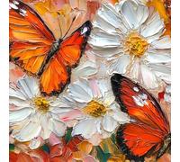Générique Papillon Fleurs Papier Peint Épaissir Mat Auto Adhésif 44x600 cm Pigments Peinture Meubles Autocollants Amovible Comptoir Contact Papier Stickers Muraux pour Bains Salon Chambre