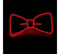 Générique Papillon LED da uomo Light Up - 11 * 6 cm protezione ambientale | Papillon per gli uomini | per ballo peer bambini a tema aziendale