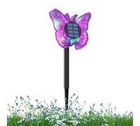 Générique Papillon Solaire - Montage Mural Orientable à Couleurs Changeantes | Lampes Solaires en Papillon pour l'Extérieur,pour Patios Jardins Clôtures Allées Paysages Chemins Anniversaires