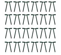 Générique Papillon Velours Noël,5x7 Pouces Vintage pour Couronne en Velours | Lot Décorations Arbre Noël Mariage Couronne Guirlande Escalier Porte Fille Femme Fêtes