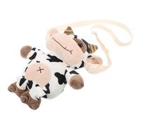 Générique Paquet à Dos en Peluche de Vache pour Filles, au Toucher, Multi-usage, pour Entre Amis Shopping Couleur Aléatoire Plusieurs styles