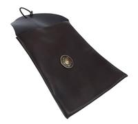 Générique Paquet à Main Décoratif Médiéval Grosse Capacité Portable en Cuir PU Marron pour Accessoires de Costume Renaissance et Jeux de Rôle
