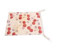 Générique Paquet à Réutilisable en Coton avec Cire d'abeille, Paquet de Rangement Alimentaire Rouge, Portable et Gain de Place pour Stockage de Boulangerie et Camping