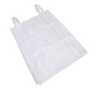 Générique Paquet Big Bag Industriel PP Blanc 1-1,5 Tonnes, Paquet de Transport pour Sable, Gravier, Pierre et Déchets de Chantier, Levage et Stockage de Matériaux de Construction