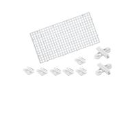 Générique Paquet de 10 couvercles d'aquarium avec Clips, Capot supérieur de réservoir de Poissons, Couvercle d'aquarium Transparent for Aquariums et réservoirs d'élevage(Clear,30x15cm)