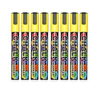 Générique Paquet de 8 stylos marqueurs à craie pour tableau d ' affichage, pointe Fine effaçable à l ' eau de 6 Mm pour les panneaux LED, les panneaux de verre et la messagerie de vente détail