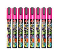 Générique Paquet de 8 stylos marqueurs à craie pour tableau d ' affichage, pointe Fine effaçable à l ' eau de 6 Mm pour les panneaux LED, les panneaux de verre et la messagerie de vente détail