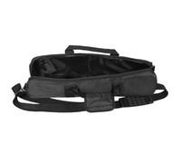 Générique Paquet de Transport Noir avec Poignée pour Pupitre Pliant en Tissu Forme Cylindrique Compacte, Protection Renforcée, pour Musiciens en Déplacement ou Performance