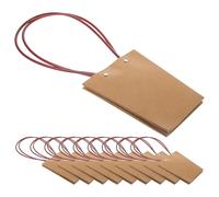 Générique Paquet en Papier Kraft Marron Imperméables et Pliables Lot de 10 pour Fleurs et Petites Plantes en Pot, pour Décoration de Bureau Élégante