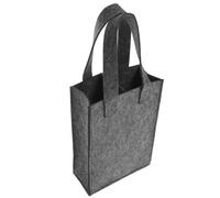 Générique Paquet Poignée Confortable de Transport pour Bouteille de Vin Minimaliste et Polyvalent en Feutre Réutilisable Pratique pour Diverses Occasions
