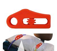 Générique Paracord Rope Tightener, Compact Study Roller Adjuster for Camping, Tent Tarps, Adorable Portable Multifunctional Hiking Gear, Backpacking, Outdoor Gear Utility Tool