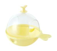 Générique Parakeet Bath, Large Hangable Interactive Toys, Parrot Bath Cage Accessories, Easy-to-Use with Safe, Materials, Ideal for Indoor Home Cockatiel Canaries Parakeet Lovebirds Shower Playing