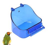 Générique Parakeet Bird Bath - Bird Bathtub Pool Birds Cage Bath Shower Box | Thick and Convenient Parakeet Bathing Tubs | Small for Budgies| Parrots, Canaries, Finches, Cockatiels, Easy Clean Cage