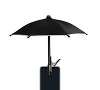Générique Parapluie de Téléphone | Cache-Réglable Anti-Reflet | Avec Clip Ombrelle Téléphone | Extérieur, Voyages, Plage, Piscine, Été, Cyclisme, Voiture, Vidéo,