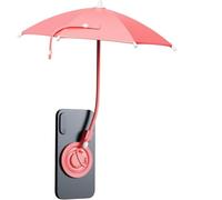 Générique Parapluie de téléphone portable avec tuyau flexible réglable à 360 °, protection UV UPF 45+,Parapluie universel pour une utilisation en extérieur, visionnage de vidéos et de photos