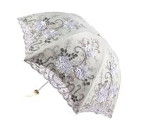 Générique Parapluie Portable,Antivent Vintage Pliable - Mini Parapluie Pliable Pour Voyage | pour Femmes Filles Extérieur Parc Plage Voyage Pique-nique Randonnée Sac à Main