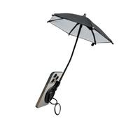 Générique Parapluie Téléphone Magnétique | Protection UV Flexible | Support et Cache-Deux-en-Un pour téléphone | Idéal pour Voyages, Plage, Piscine, Visionnage en Extérieur