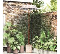 Générique Parasol balinais 260 Crème 95-100 cm Coton et Bois Massif Maison & Jardin Pelouses & Jardins Vie en extérieur (Poids 27.6KG)