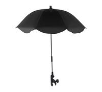 Générique Parasol de Sport de Pêche et Parasol de Plage avec Pince Multifonctionnelle pour Une Installation Facile et Rapide Adapté pour Les Événement, Noir