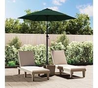Générique Parasol Vert 200x224 cm Aluminium,Maison & Jardin,Pelouses & Jardins,Vie en extérieur,Parasols & voiles d'ombrage,Vert,3.15 KG,47205
