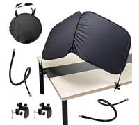Générique Paravent de Bureau, Bloqueur de Lumière de Plafond Anti-Éblouissement, Cadeau de Bureau Pratique pour Employés Enseignants Sensibles à la Lumière Télétravailleurs
