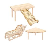 Générique Parc d'activités pour Hamster Rampe en Bois pour Cage