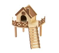Générique Parc de Jeux en Bois pour Hamster - Espace Repos Hérisson,Déco Cage Gerbille,pour Les Amoureux des Animaux Boutiques Maison Et Bureau Salon Chambre Étude Appartement Refuges