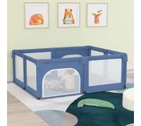 Générique Parc pour bébé avec 2 Portes Bleu Clair Tissu Ox,Parcs,8.37KG-10309