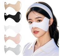 Générique Parches para ojos de golf, protector facial con bloqueo UV, protector solar portátil para la nariz, para actividades al aire libre, vacaciones, senderismo (D)