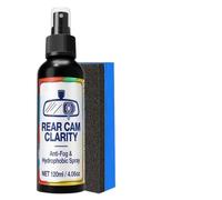 Générique Pare-Brise Anti-Buée | Liquide De Nettoyage Désembuage 120ml avec Éponge pour Vitres - Solution De Désembuage Puissante - pour Pare-Brise Automobile Vitre Rétroviseur Moto Véhicule Camion