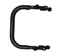 Générique Pare-chocs De Poussette Guidon De Poussette Porte-bébé Siège Pour Chien Accessoires Protections De Dossier De Siège De Voiture Nourrisson Bob Organisateur Booster Black Faux Cuir