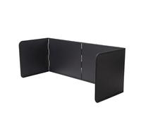 Générique Pare-éclaboussures d'huile, déflecteur Anti-éclaboussures Pliable, Protection Anti-éclaboussures pour Plaque de Cuisson, Pare-éclaboussures antiadhésif pour la friture, (Noir, )