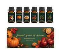 Générique Parfums D’Huile pour Diffuseur - 6 Pièces Parfum D’Automne Pin