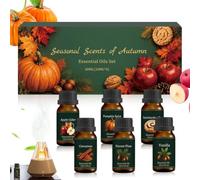 Générique Parfums D'huile pour Diffuseur, Parfum De Vanille De Pin De D'au | Parfums D'huile Pour Diffuseur, 60 Ml, 6 Pièces Parfum De Vanille De Pin De D'automne, Huile D'aromathérapie, Pour
