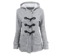 Générique Parka Femme Mi Saison Chaud Zippée Longue Grande Taille Veste Capuche Anti-pluie Manteau Chic Polaire Doudoune Courte Plume Mode Legere Automne Manteau Femme Grande Taille L