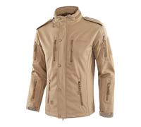 Générique Parka Homme Hiver Chaud Imperméable de Chasse Vetement de Chasse Winter Veste Cagoule Manteau Veste de Peche Blouson Travail Homme Hiver Kaki 3XL
