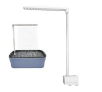 Générique Parrot Bathtub - Bird Shower Bath - Abs Automatic Shower with Built in Pump Head USB Powered Adjustable Position for Caged Birds Hygienic Bathing Accessory for Pet Care and Entertainment
