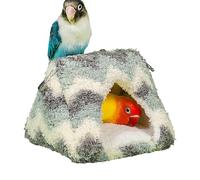 Générique Parrot Cave, Bird Hideaway Tent, Cotton Bird Nest, Winter Bird Cabin, Snuggle Nest for Birds, Bird Tent for Parrots, Warm Bird Hideaway, Stuffed Bird Cave, Parrot Tent,