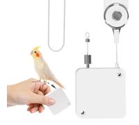 Générique Parrot Harness Great Durability Conures Bird Leashes for Parakeet | Bird Flying Harness with Soft Foot Ring, Outdoor Cockatiel Leashes, Traction Rope for Birds Constructed with bite-resistant