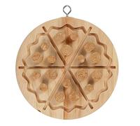 Générique Parrot Toys - 12.5cm Natural Wooden Chew Kit, Interactive Cork Foraging Puzzle Game, Engaging Bird Training Enrichment Equipment Tool | Boredom Prevention Beak Health Support Uses