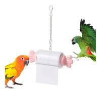Générique Parrot Toys - Shredding Nest Chew Hanging Toy, Rolling Bird Foraging Activity Toy | Interactive Shredding Entertainment, Natural Beak Conditioning for Occupation Playground Stimulus