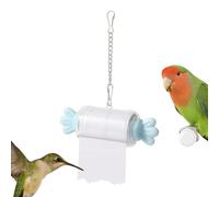 Générique Parrot Toys - Shredding Nest Chew Hanging Toy, Rolling Bird Foraging Activity Toy | Interactive Shredding Entertainment, Natural Beak Conditioning for Occupation Playground Stimulus