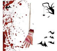 Générique Parties du Corps d'halloween - Parties du Corps Cassées - Accessoires Halloween Réalistes pour Décor Maison Hantée Fête Jardin Terrasse