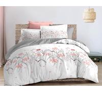 Générique Parure de Draps imprimé 4 Pièces 2 Places - 1 Drap Plat + 1 Drap Housse (160 cm ou 180 cm) + 2 Taies d'oreiller 65 x 65 cm - 100% Coton 57 Fils/cm² - Haute Qualite (MAGUY, 180 X 200 CM)