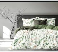 Générique Parure de Draps imprimé 4 Pièces 2 Places - 1 Drap Plat + 1 Drap Housse (au Choix) + 2 Taies d'oreiller 65 x 65 cm - 100% Coton 57 Fils/cm² - Haute Qualite (Blanc, 180 X 200 CM)